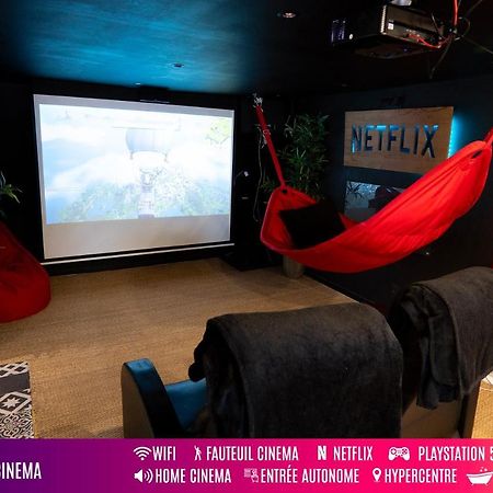 Capsule Cinema - Balneo Home Cinema Playstation 5 瓦朗西纳 外观 照片